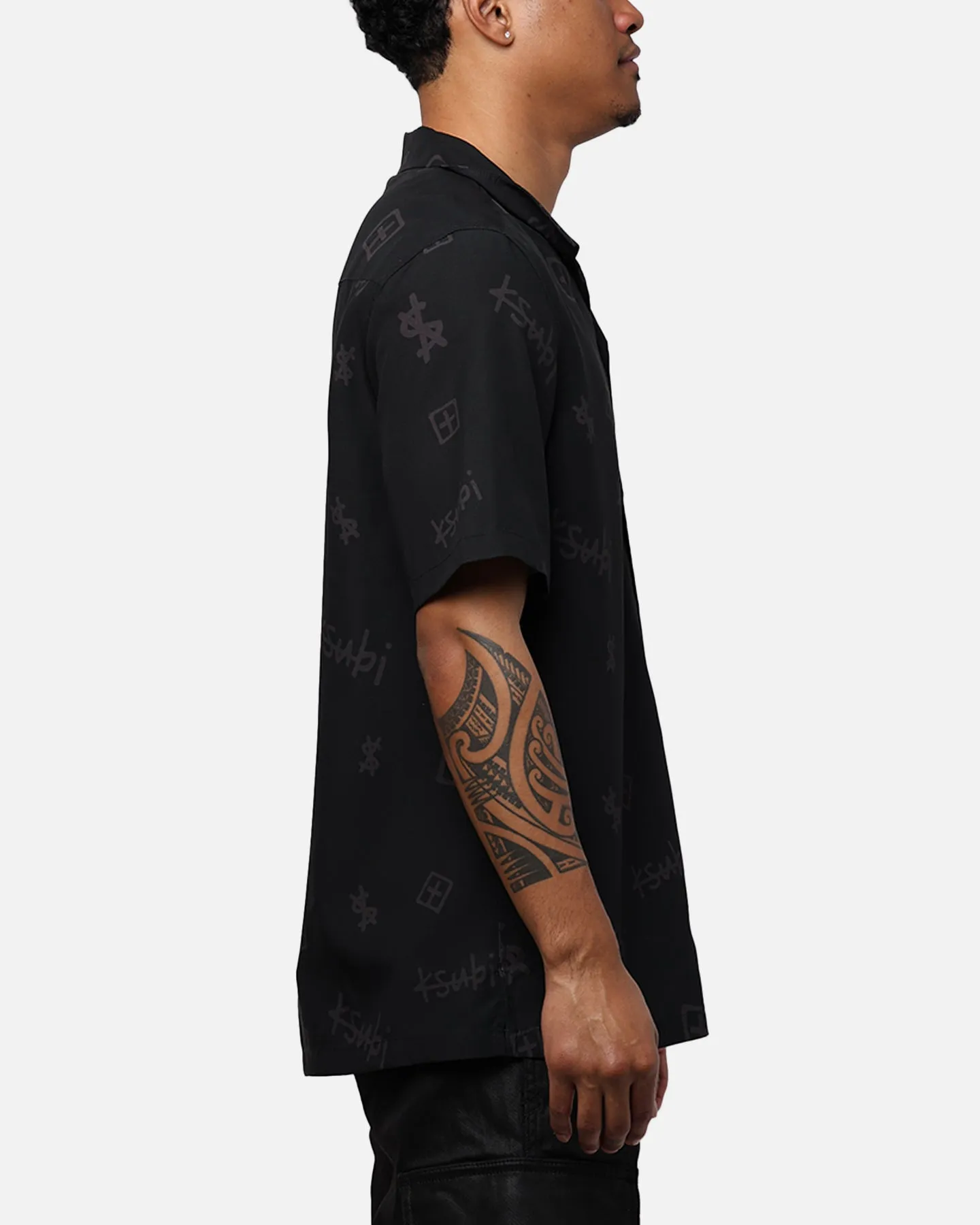 Ksubi Box Resort Short Sleeve Shirt Black sold by Culture Kings product image thumbnail 4