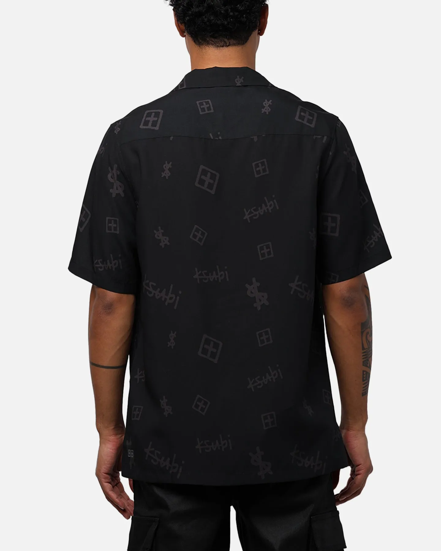 Ksubi Box Resort Short Sleeve Shirt Black sold by Culture Kings product image thumbnail 3
