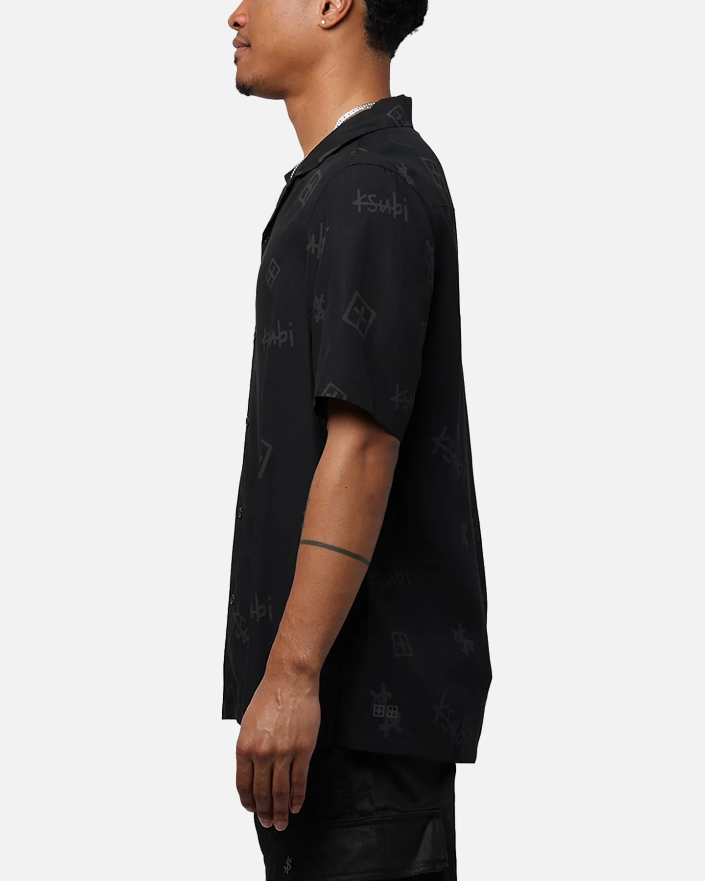 Ksubi Box Resort Short Sleeve Shirt Black sold by Culture Kings product image thumbnail 5