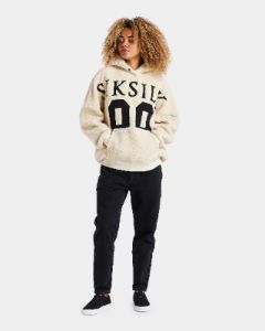 Sik Silk Borg Hoodie Ecru sold by Culture Kings