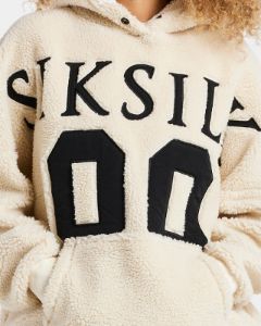 Sik Silk Borg Hoodie Ecru sold by Culture Kings