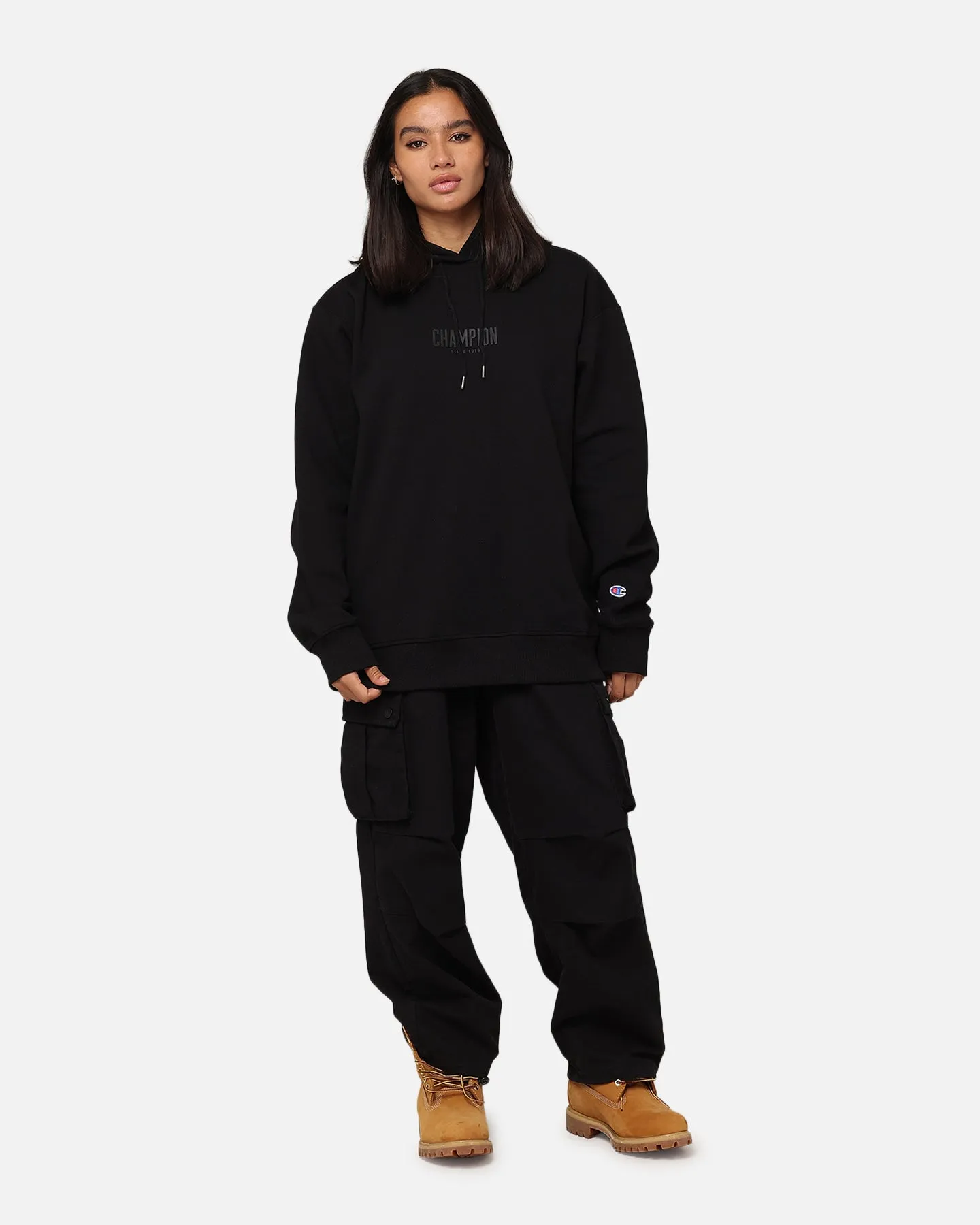 Champion Rochester Base Hoodie Black sold by Culture Kings product image thumbnail 2