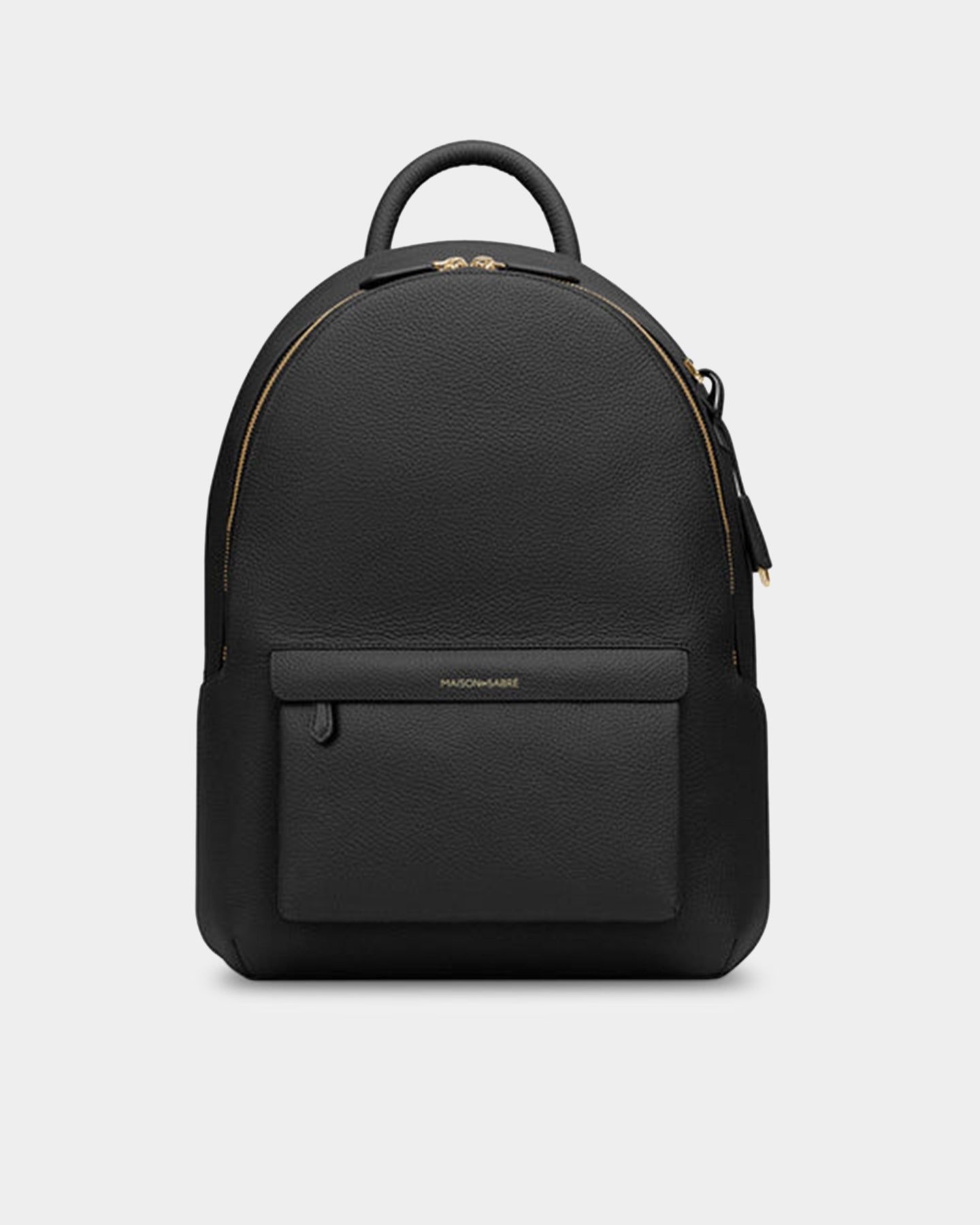 NWT Sabre Unisex Black All Day Travel Backpack Maison De Sabre The Backpack Black Caviar | Parallel main image 2