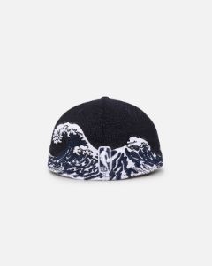 New Era Chicago Bulls "Wave" 59FIFTY Fitted Navy/White sold by Culture Kings