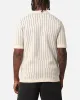 XXIII Nicholas Knit Button Up Shirt Sand/Black sold by Culture Kings