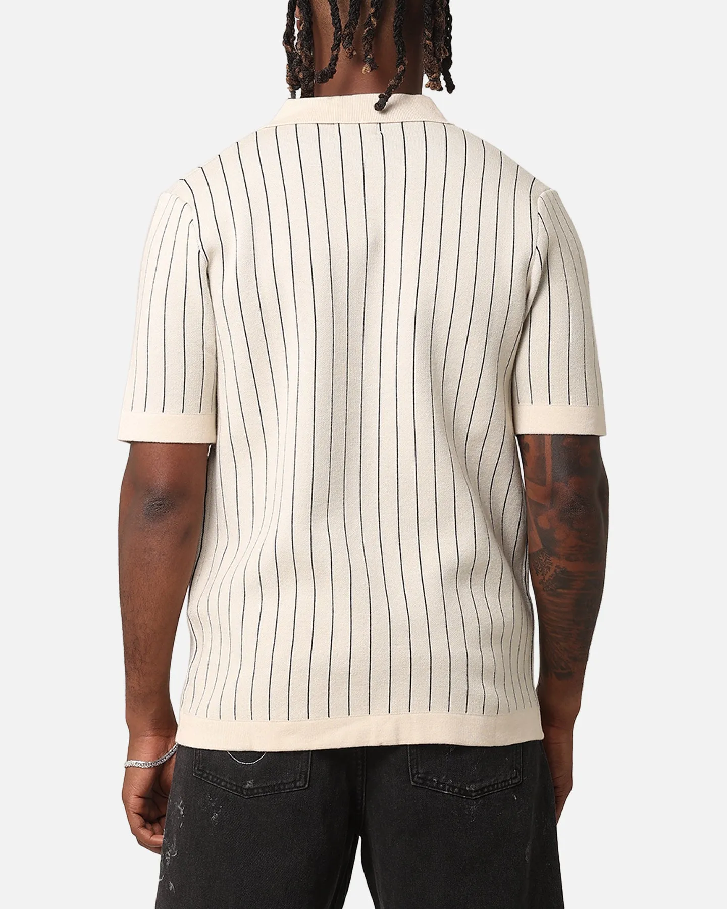 XXIII Nicholas Knit Button Up Shirt Sand/Black sold by Culture Kings product image thumbnail 3