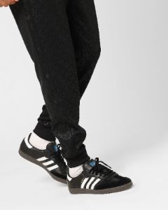 Adidas Adicolour Monogram Straight Track Pant Black sold by Culture Kings
