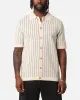 XXIII Nicholas Knit Button Up Shirt Sand/Black sold by Culture Kings