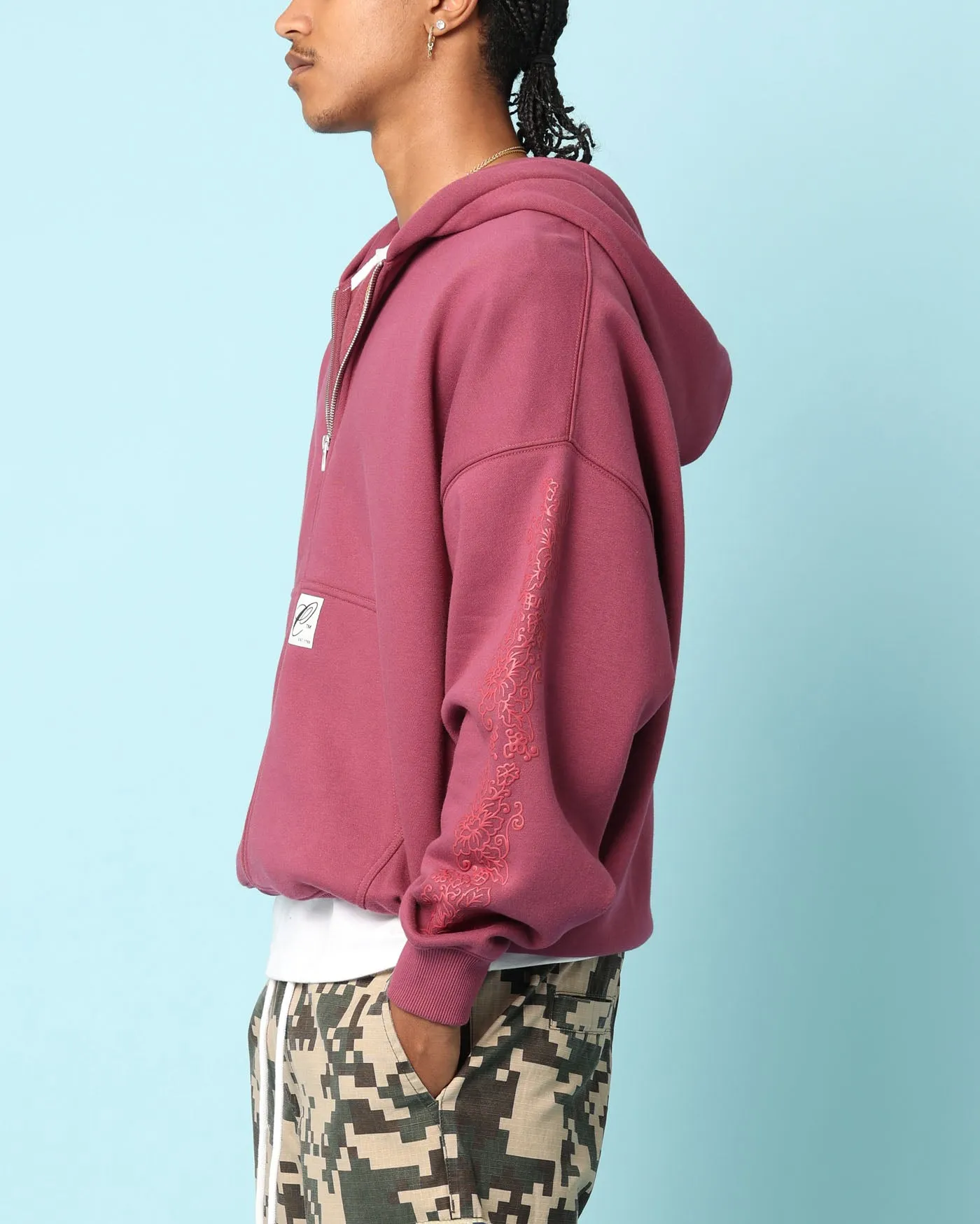 Carré Botanical Zip Up Hoodie Port sold by Culture Kings product image thumbnail 5