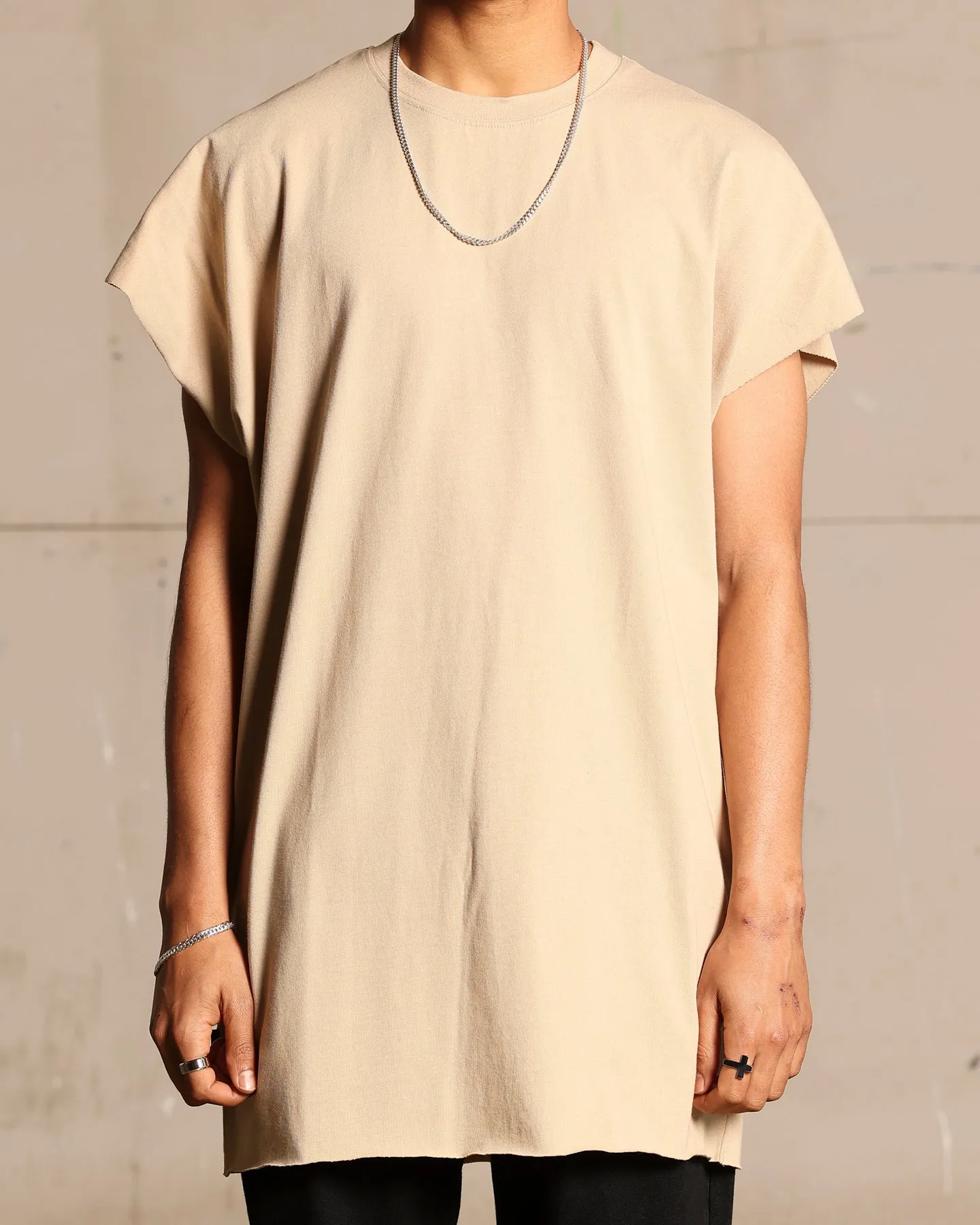 Saint Morta Cutoff Bat T-Shirt Stone sold by Culture Kings product image thumbnail 3