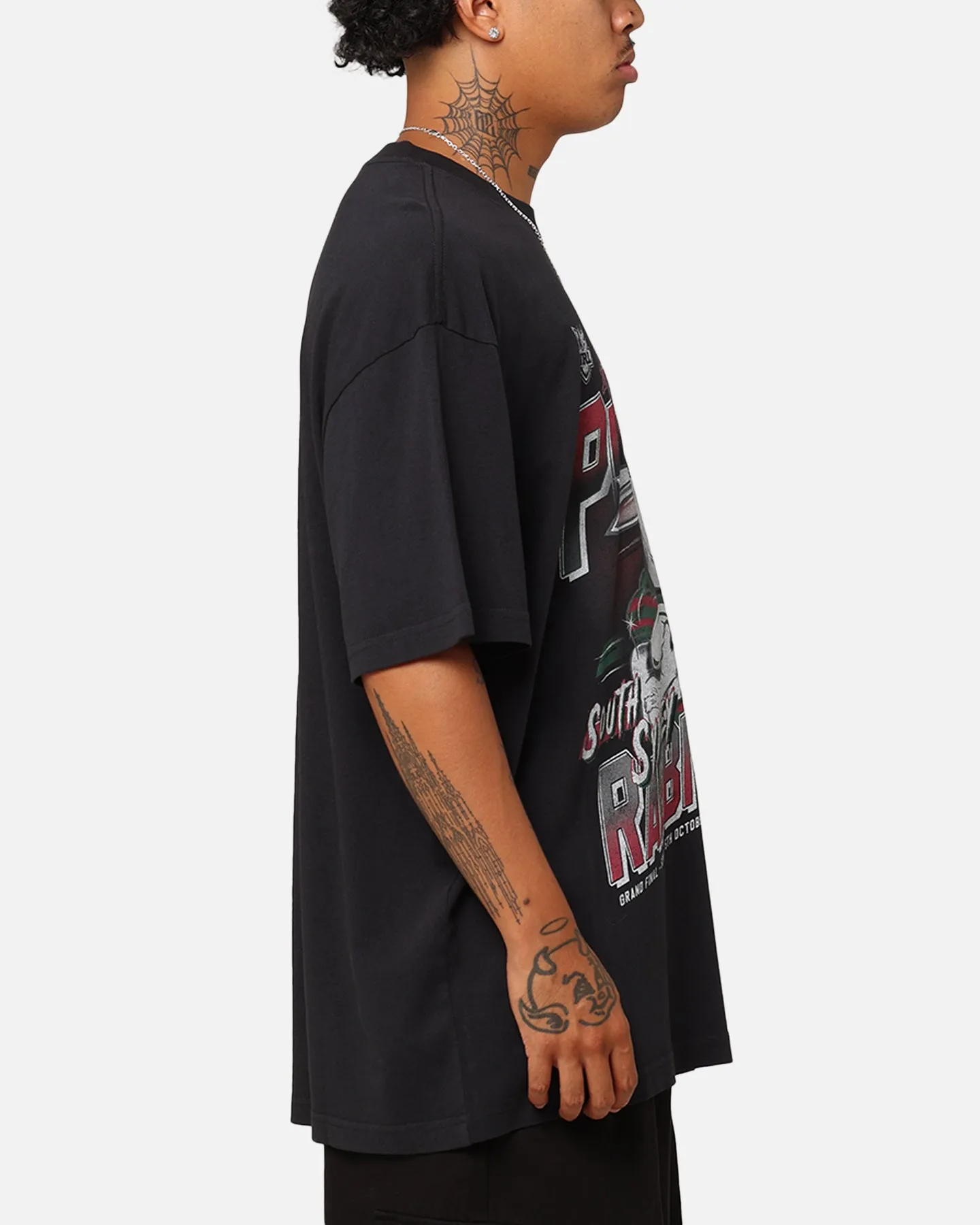 Mitchell & Ness South Sydney Rabbitohs 2014 Grand Final T-Shirt Faded Black sold by Culture Kings product image thumbnail 4