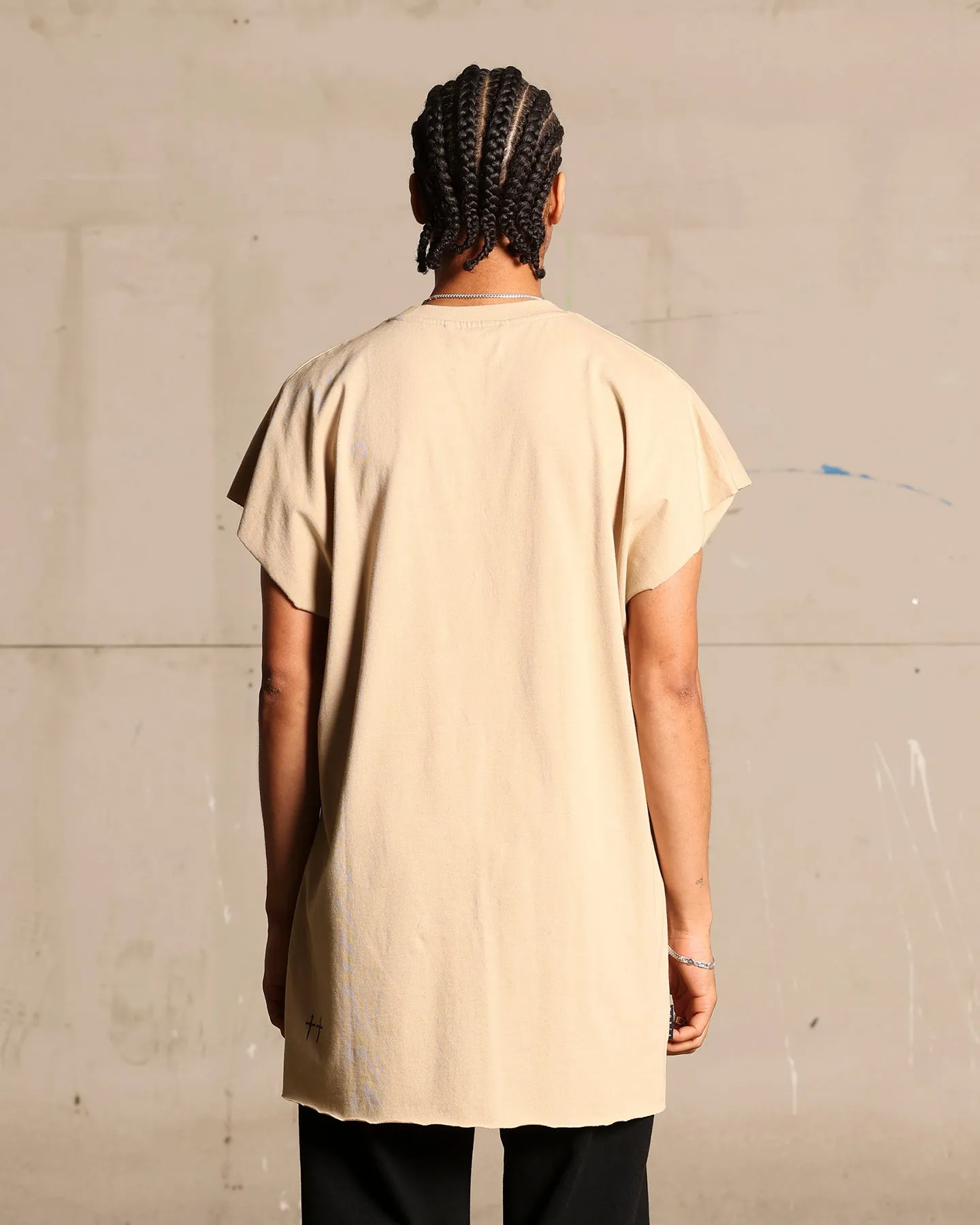 Saint Morta Cutoff Bat T-Shirt Stone sold by Culture Kings product image thumbnail 4