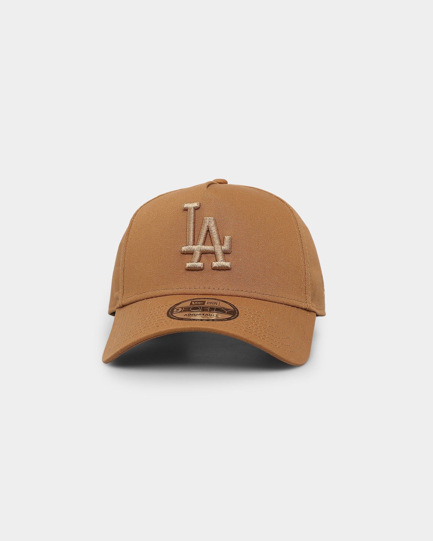New Era Los Angeles Dodgers Tonal 9FORTY A-Frame Snapback Wheat sold by Culture Kings