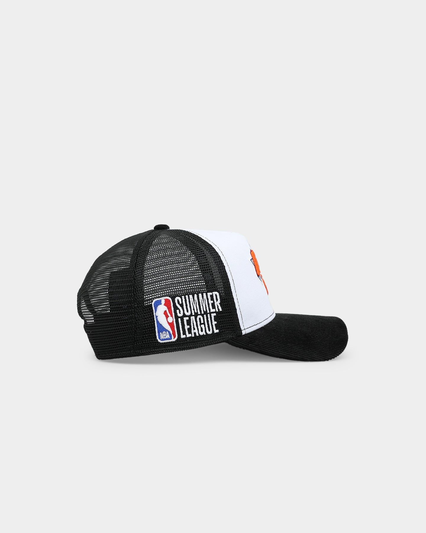 New Era New York Knicks 'NBA Summer League' 9FORTY A-Frame Snapback Black/White sold by Culture Kings product image thumbnail 3