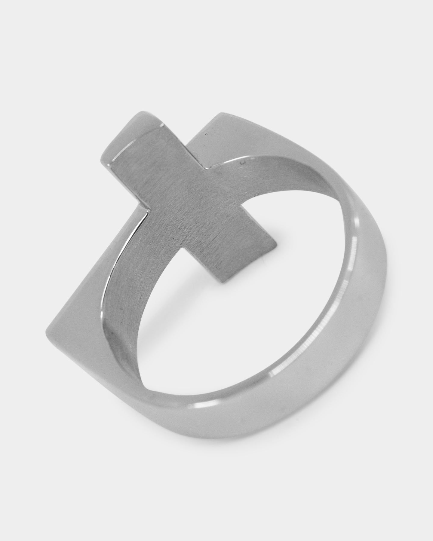 NXS Cross Ring White Gold sold by Culture Kings product image thumbnail 6