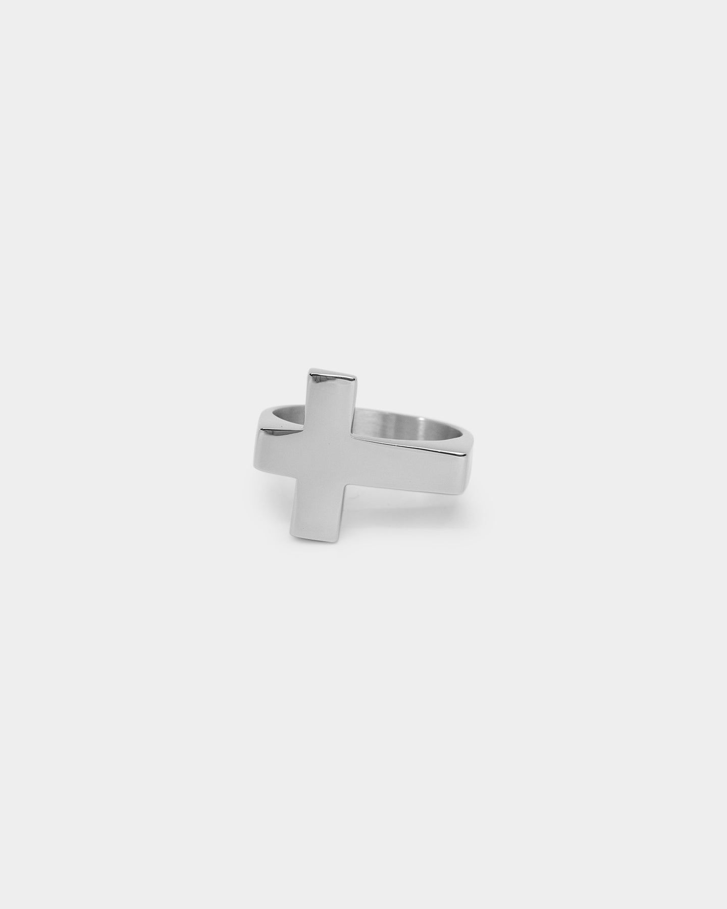 NXS Cross Ring White Gold sold by Culture Kings product image thumbnail 2