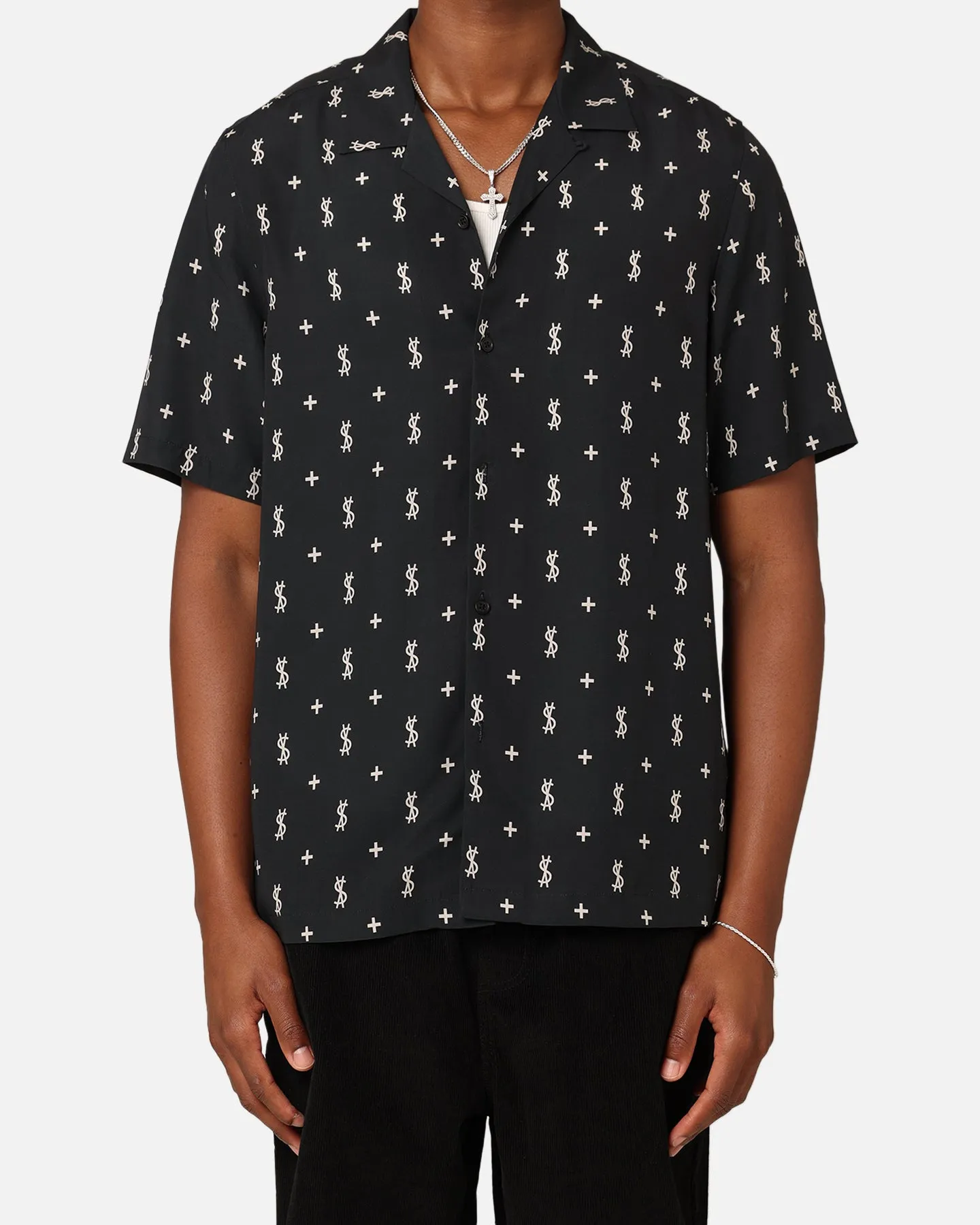 Ksubi Allstar Resort Short Sleeve Shirt Black sold by Culture Kings product image thumbnail 3