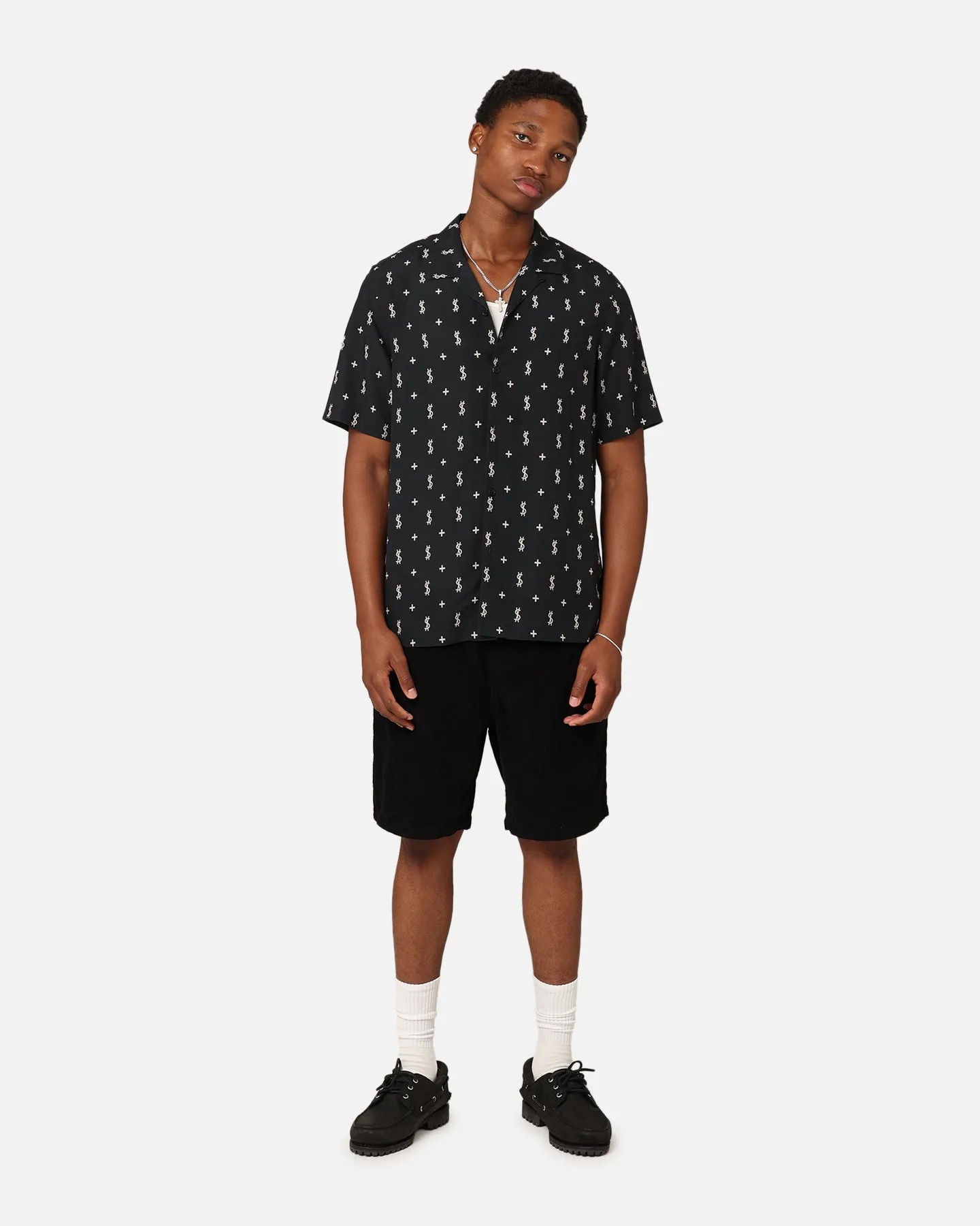 Ksubi Allstar Resort Short Sleeve Shirt Black sold by Culture Kings product image thumbnail 2