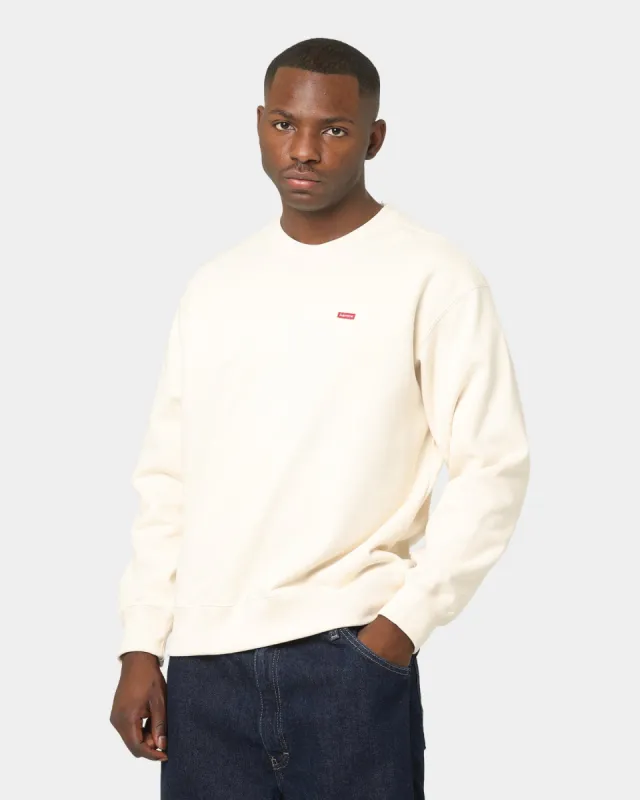 Supreme Small Box Crewneck Natural sold by Culture Kings