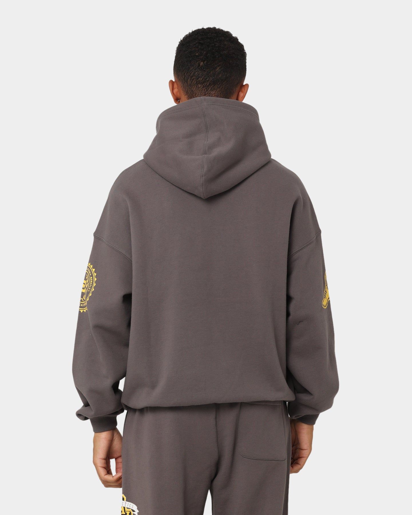 The New Establishment College Captain Berkeley Hoodie Vintage Charcoal sold by Culture Kings product image thumbnail 4