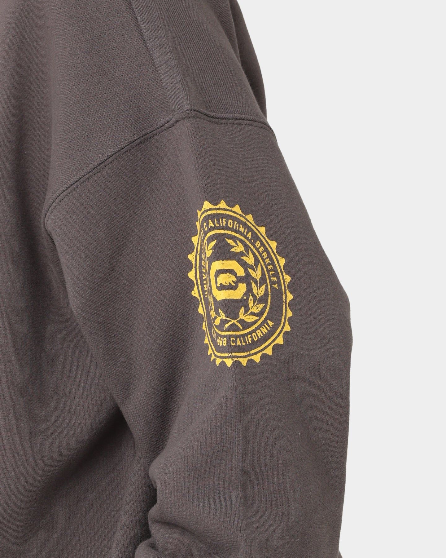 The New Establishment College Captain Berkeley Hoodie Vintage Charcoal sold by Culture Kings product image thumbnail 7