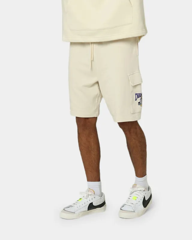 Mitchell & Ness Los Angeles Lakers Cargo Shorts Khaki made by Mitchell & Ness