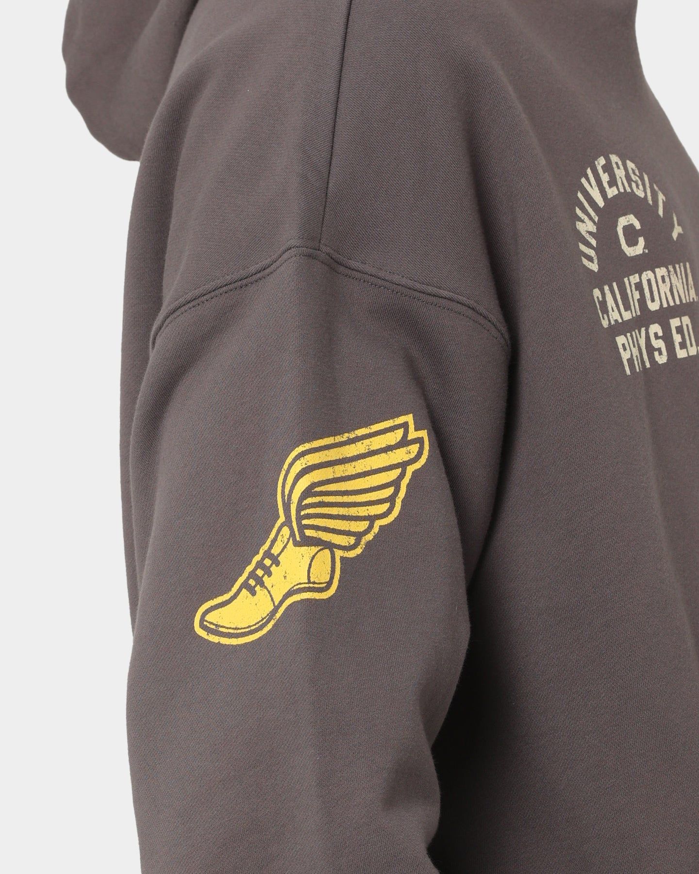 The New Establishment College Captain Berkeley Hoodie Vintage Charcoal sold by Culture Kings product image thumbnail 6