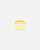 Saint Morta Beveled Band Ring Gold/Tungsten sold by Culture Kings