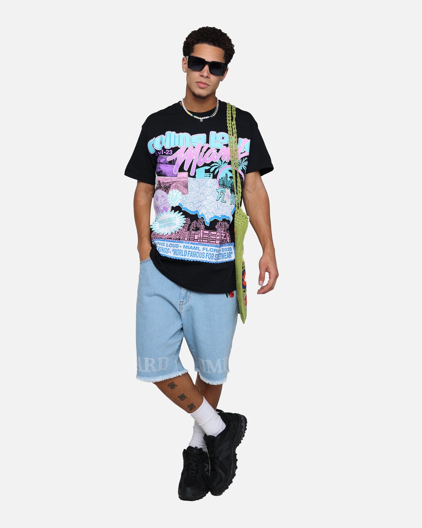 Rolling Loud Miami Lineup T-Shirt Black sold by Culture Kings product image thumbnail 3