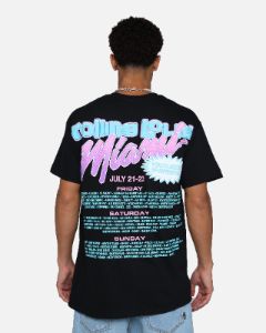 Rolling Loud Miami Lineup T-Shirt Black sold by Culture Kings