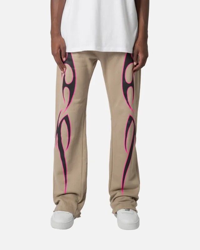 MNML Tribal Printed Sweatpants Vintage Cobalt sold by Culture Kings