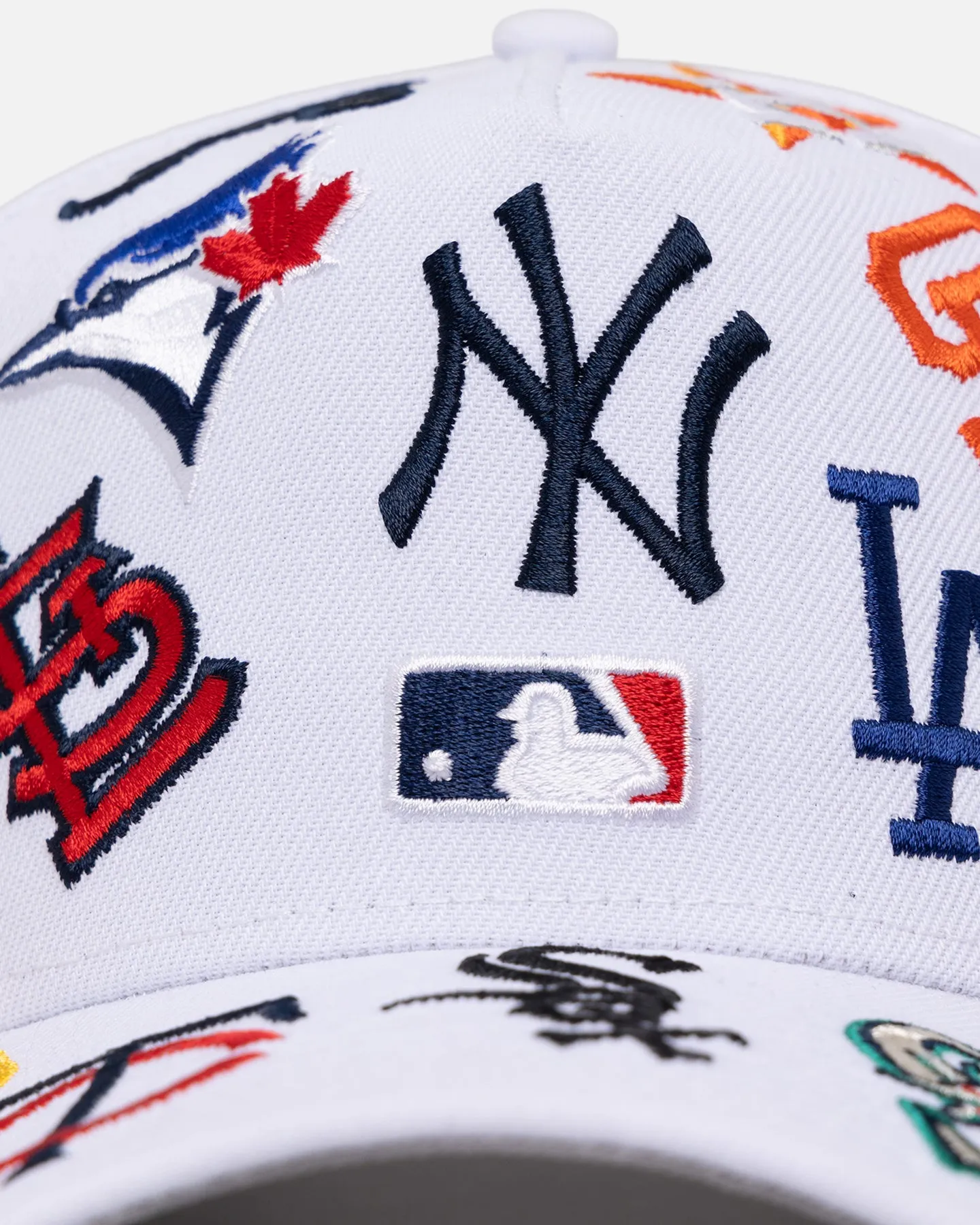 New Era MLB All Over 9FORTY A-Frame Snapback White sold by Culture Kings product image thumbnail 5