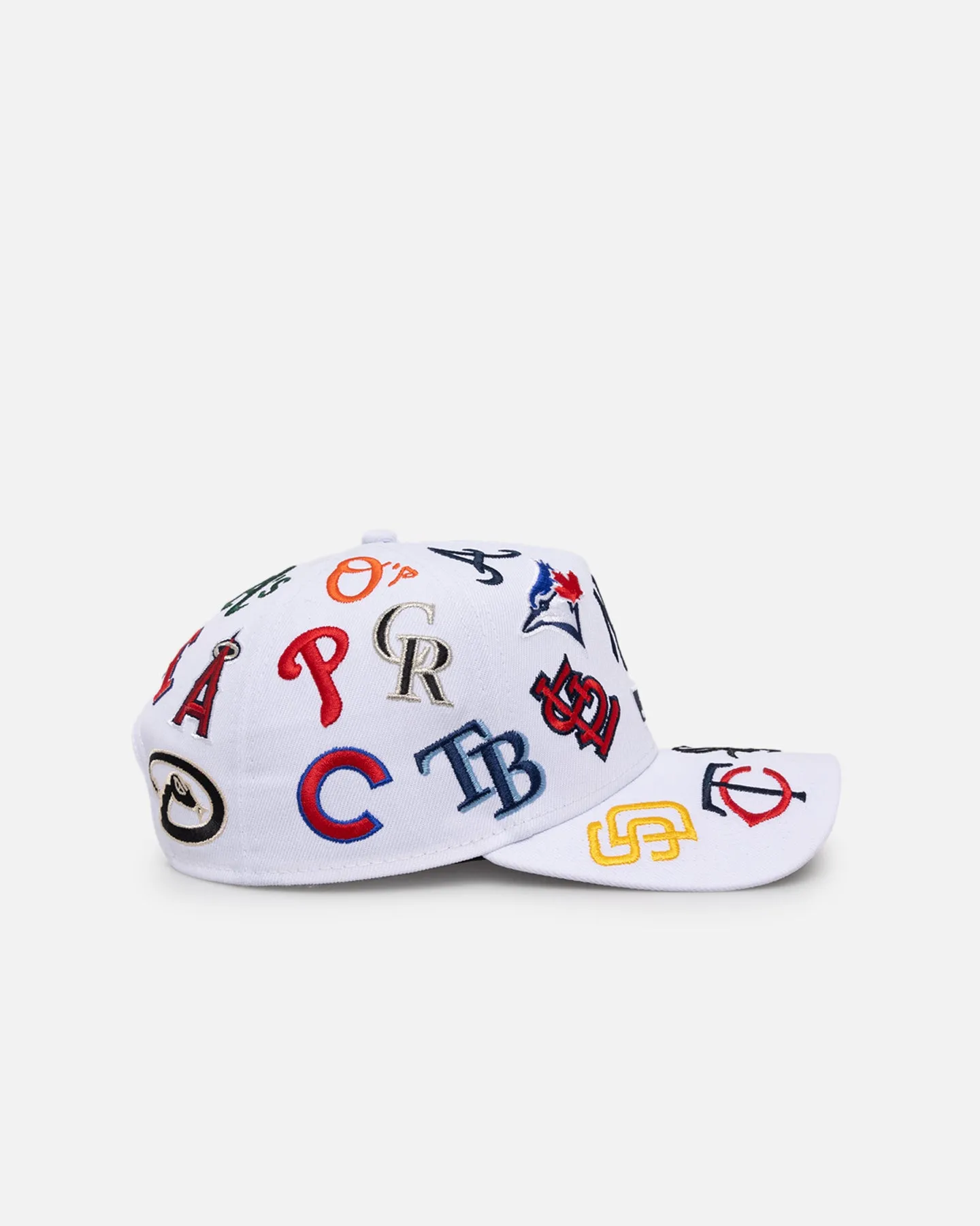 New Era MLB All Over 9FORTY A-Frame Snapback White sold by Culture Kings product image thumbnail 3