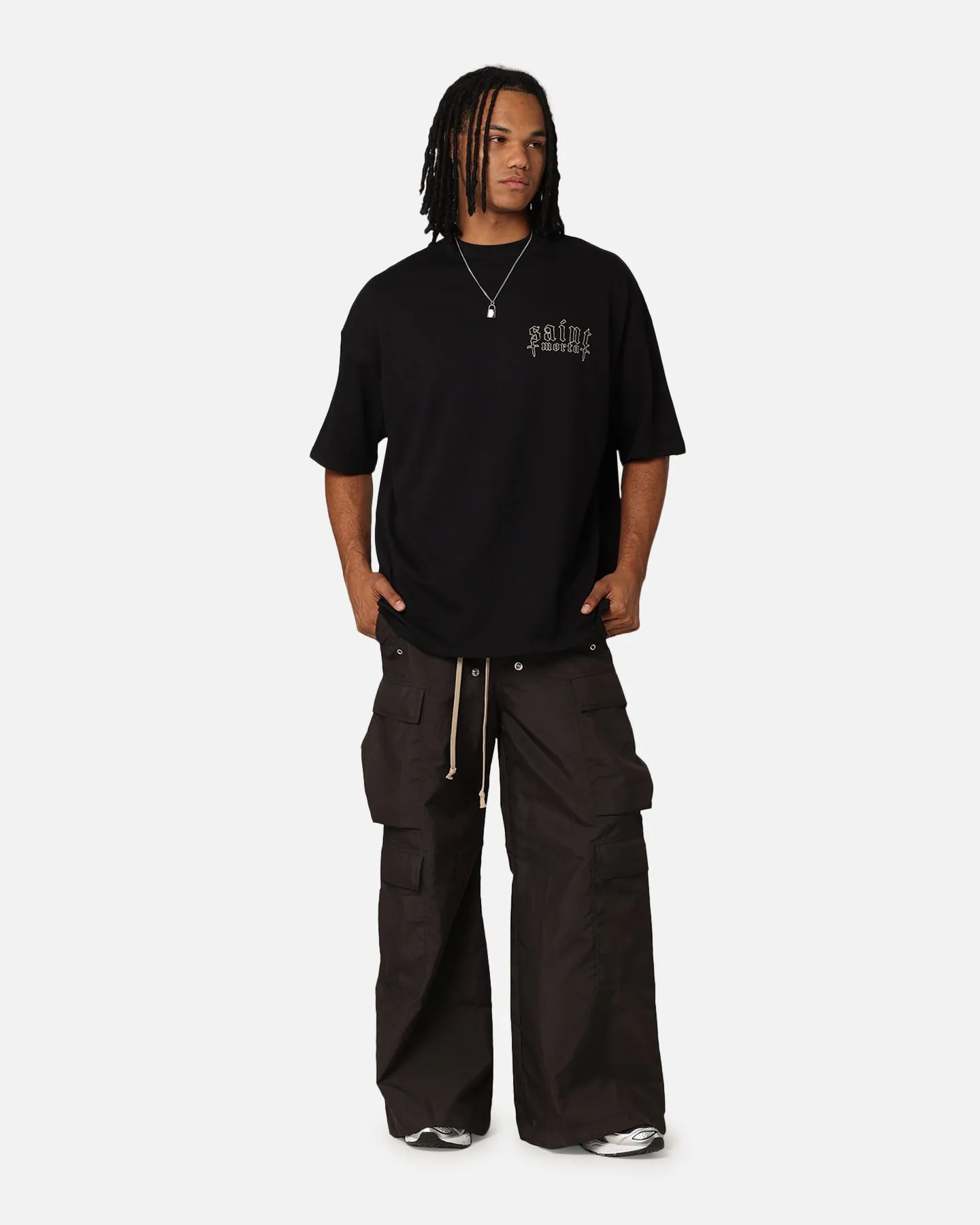 Saint Morta Divine Reverence T-Shirt Black sold by Culture Kings product image thumbnail 4