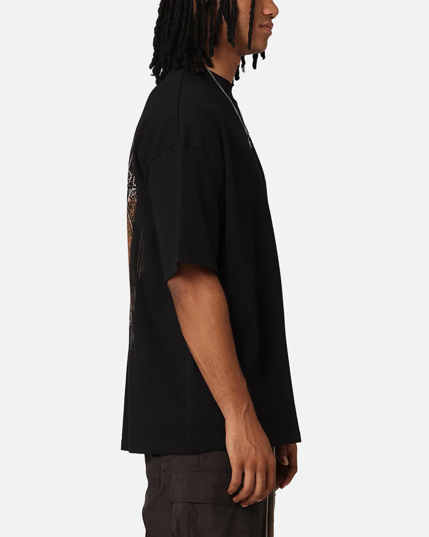 Saint Morta Divine Reverence T-Shirt Black sold by Culture Kings product image thumbnail 5