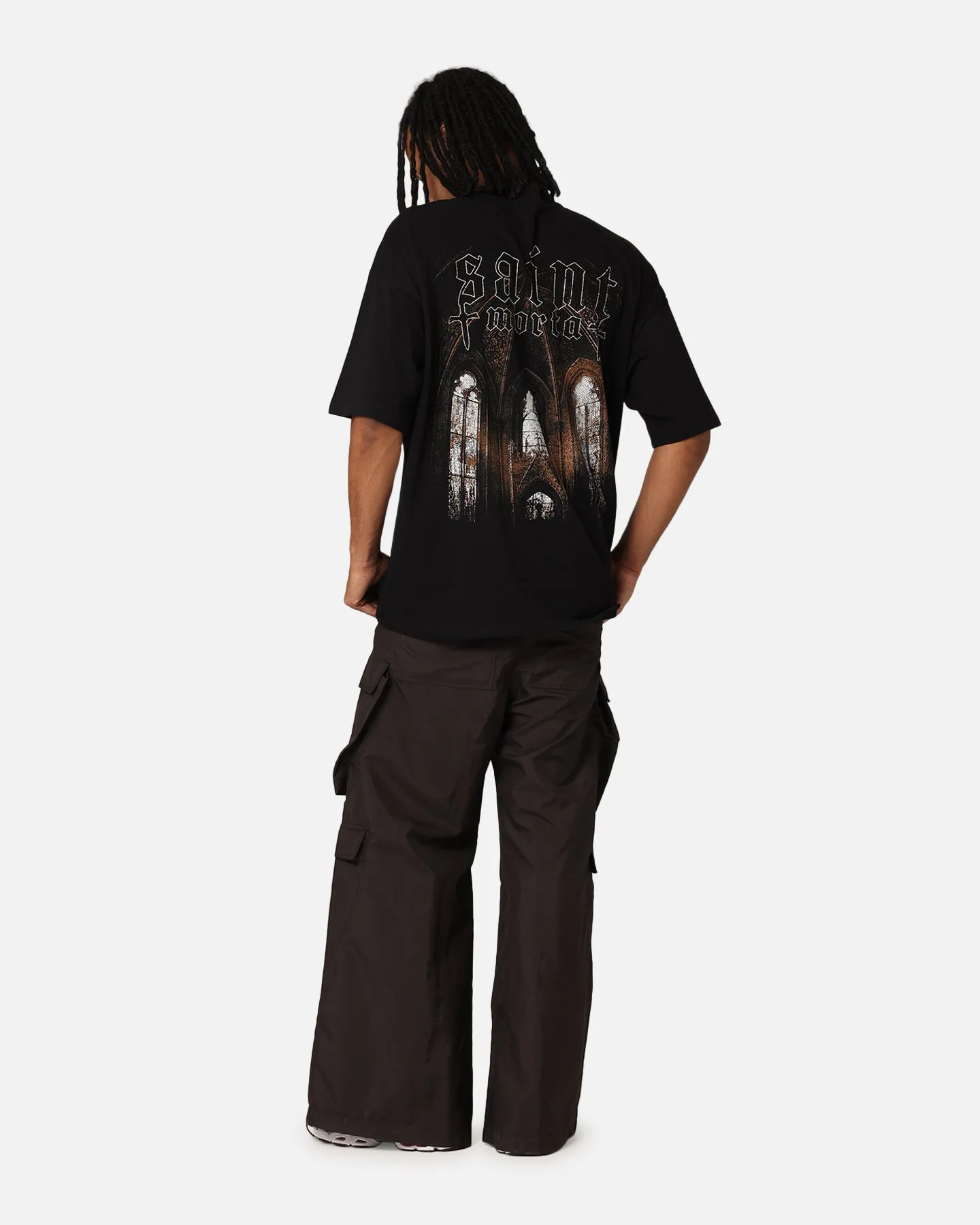 Saint Morta Divine Reverence T-Shirt Black sold by Culture Kings product image thumbnail 3