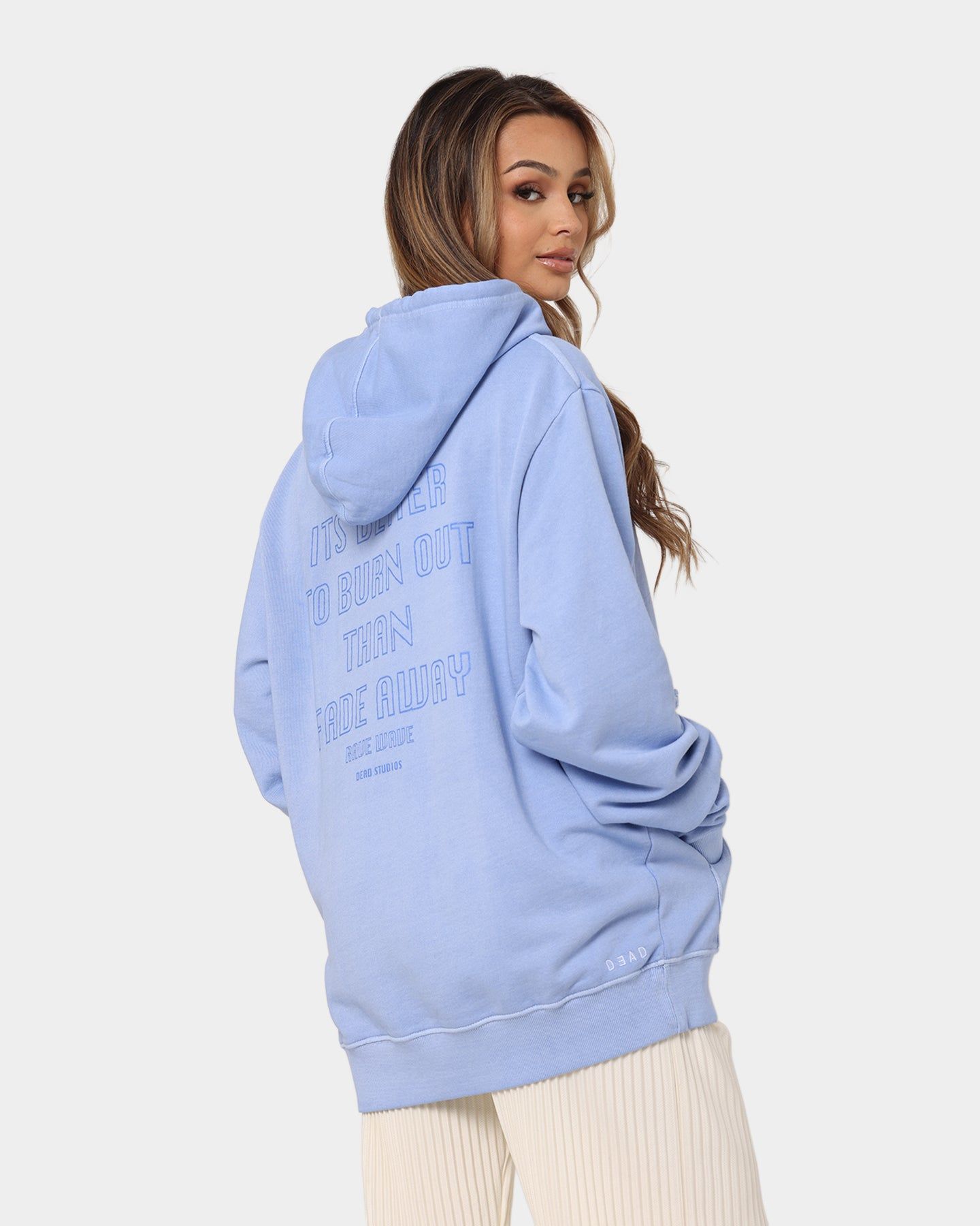 Dead Studios Flower Wave Hoodie Pale Blue sold by Culture Kings product image thumbnail 2