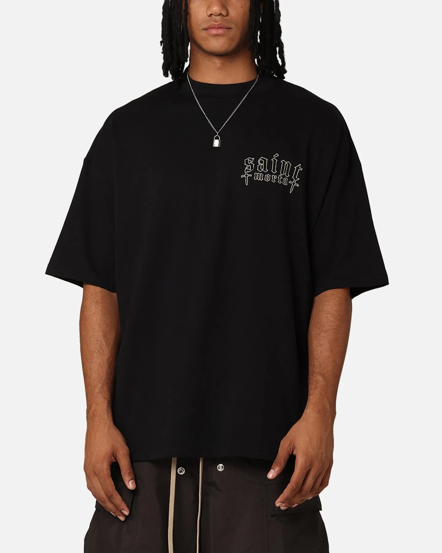 Saint Morta Divine Reverence T-Shirt Black sold by Culture Kings product image thumbnail 2