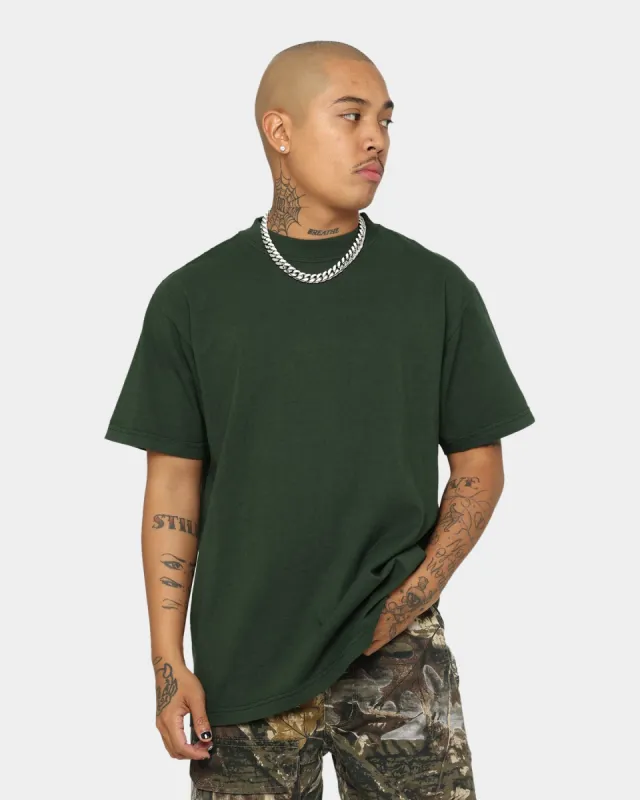 Shaka Wear Max Heavyweight Garment Dye T-Shirt Moss sold by Culture Kings