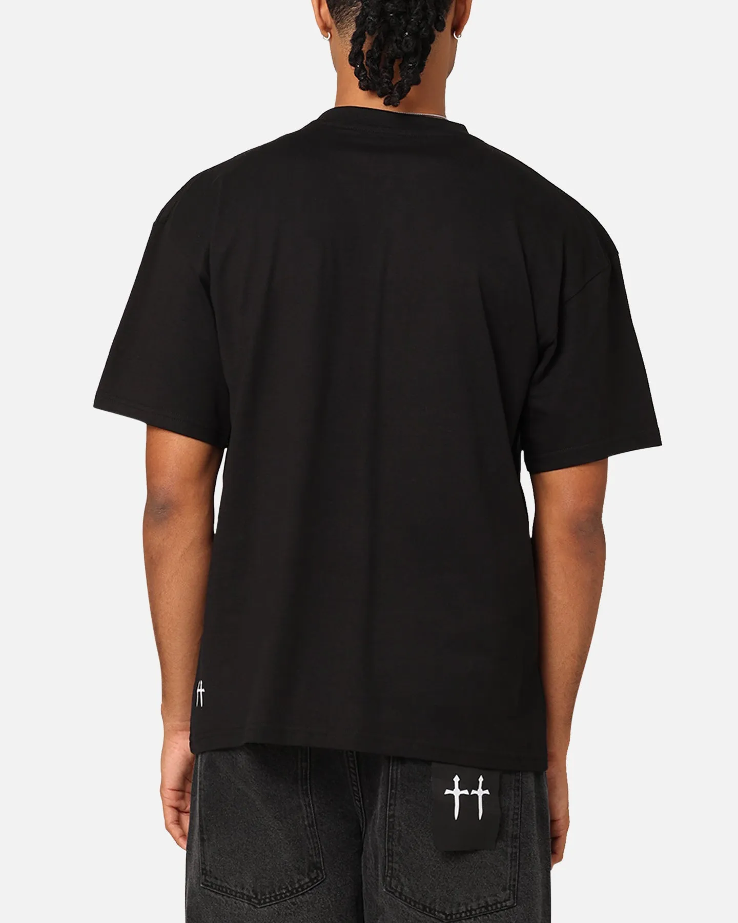 Saint Morta Rave Drop Shoulder T-Shirt Black sold by Culture Kings product image thumbnail 3