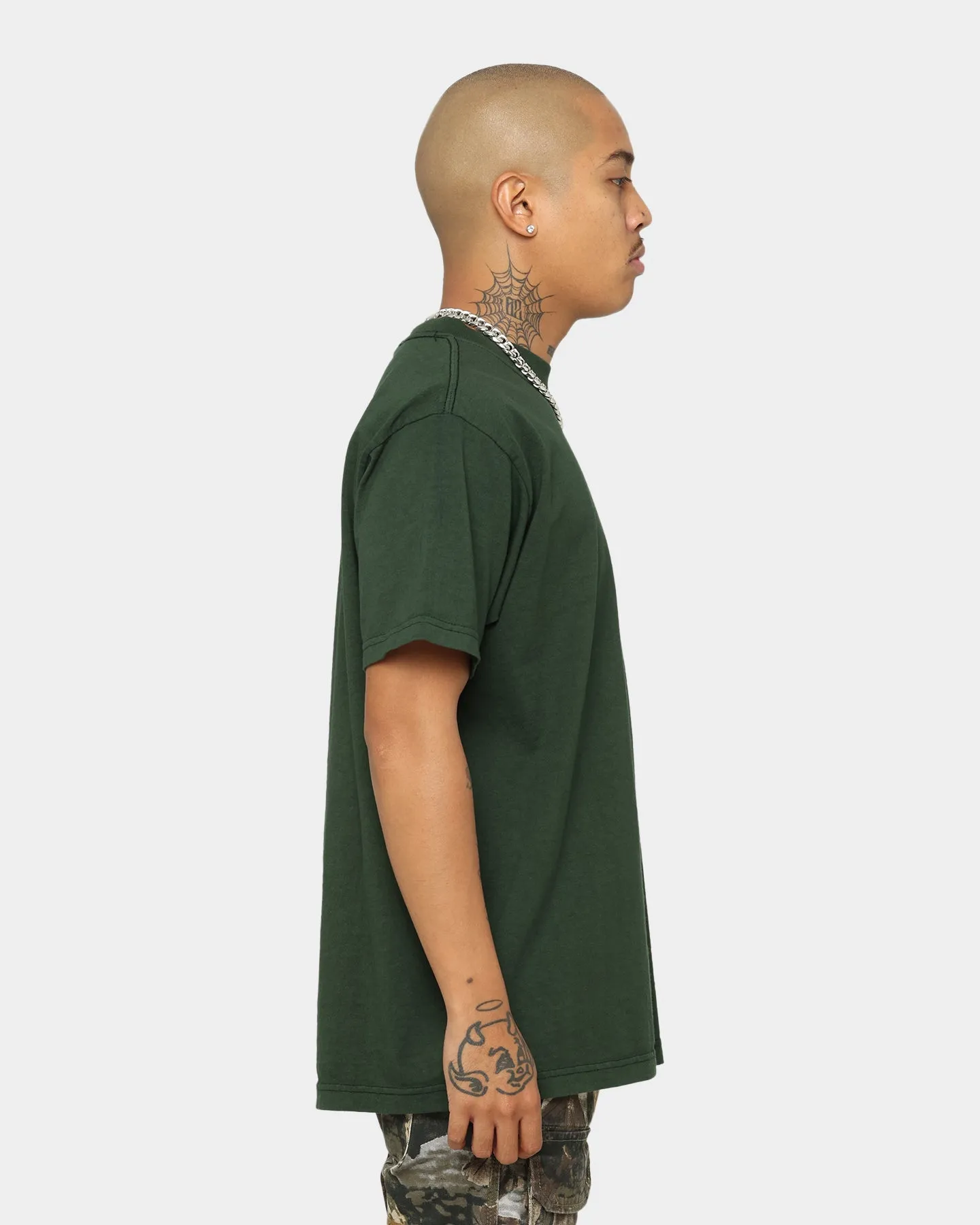 Shaka Wear Max Heavyweight Garment Dye T-Shirt Moss sold by Culture Kings product image thumbnail 5