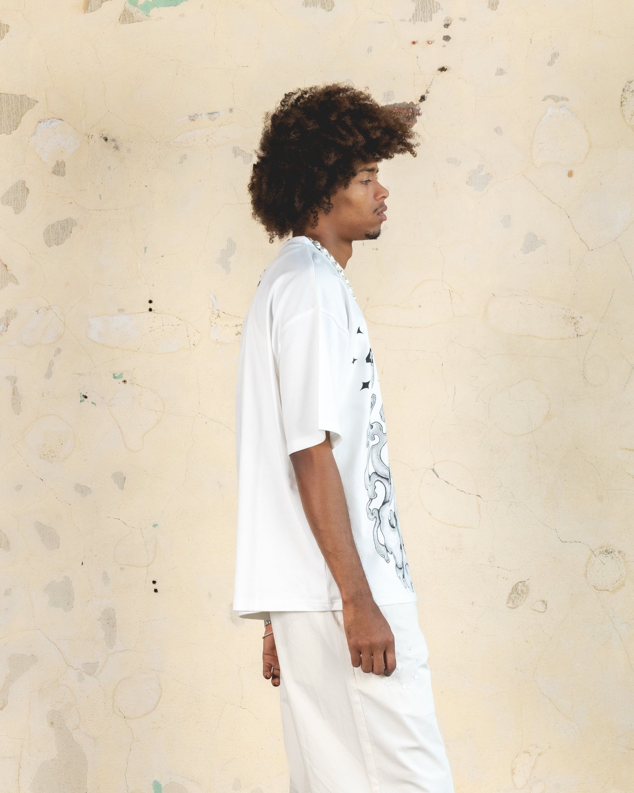 404 Geisha T-Shirt Off White sold by Culture Kings product image thumbnail 4