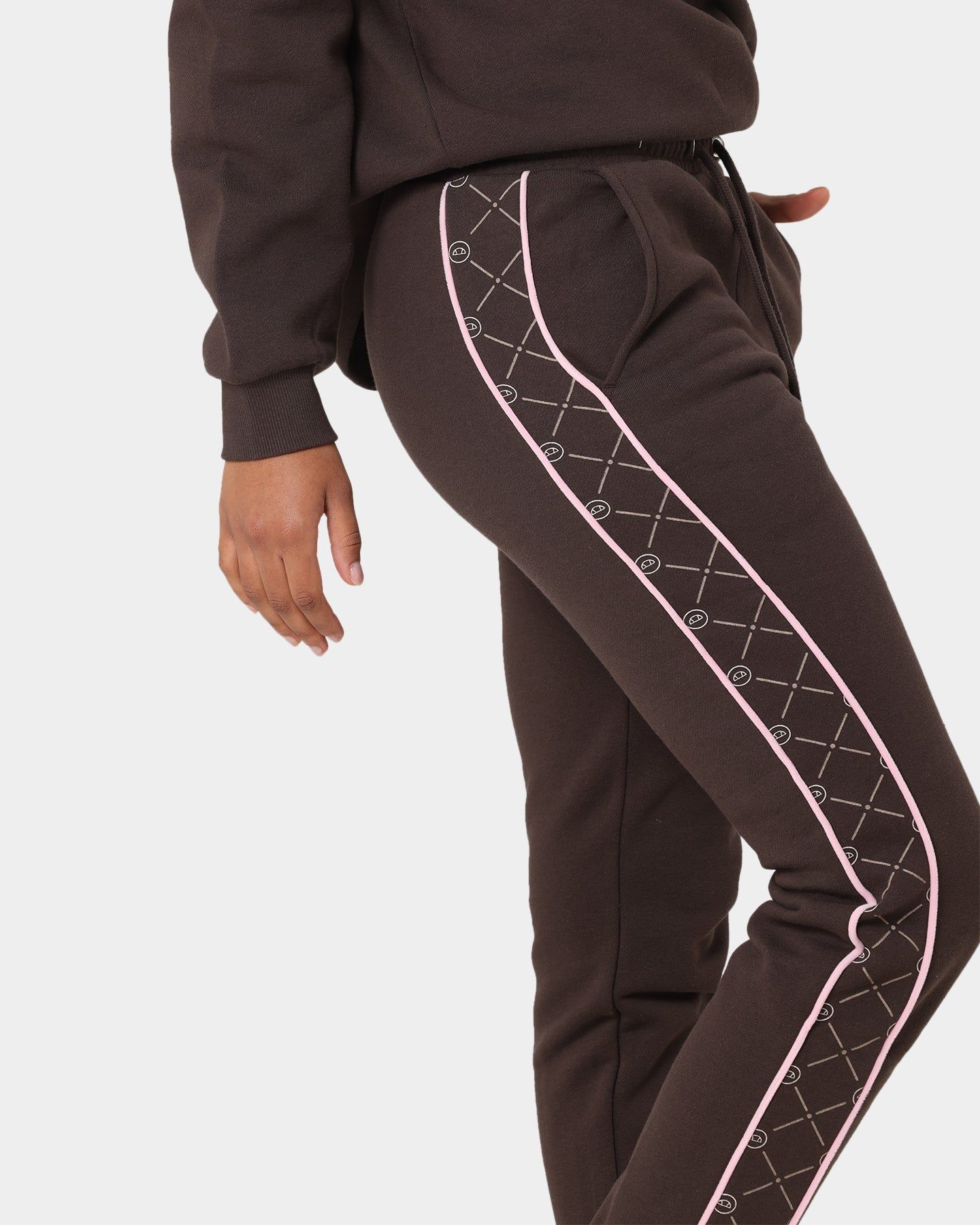 Ellesse Women's Delfinia Jog Pants Brown sold by Culture Kings product image thumbnail 3