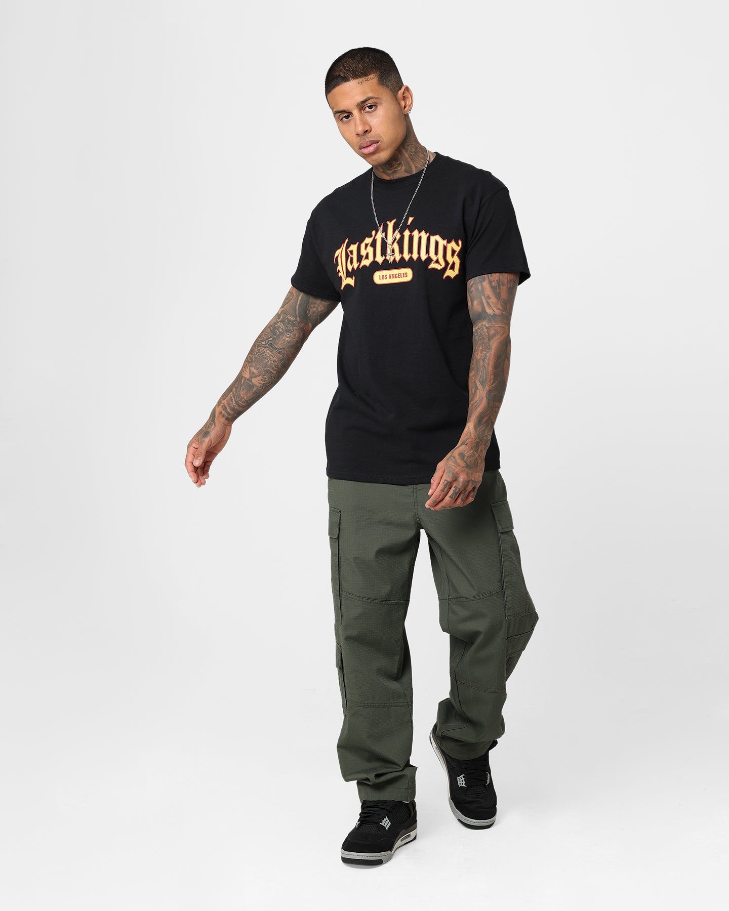 Last Kings Throwback T-Shirt Black sold by Culture Kings product image thumbnail 2