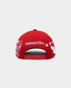 Mitchell & Ness Chicago Bulls 'Highway' Pro Crown Snapback Red sold by Culture Kings