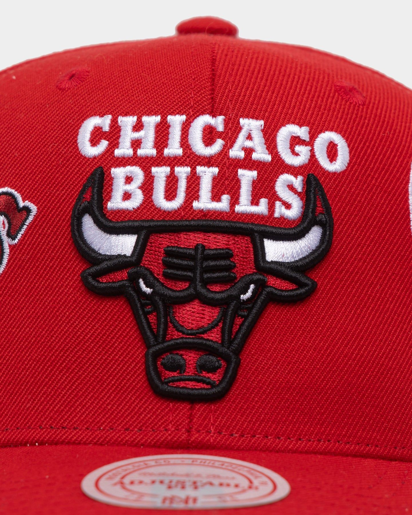 Mitchell & Ness Chicago Bulls 'Highway' Pro Crown Snapback Red sold by Culture Kings product image thumbnail 5