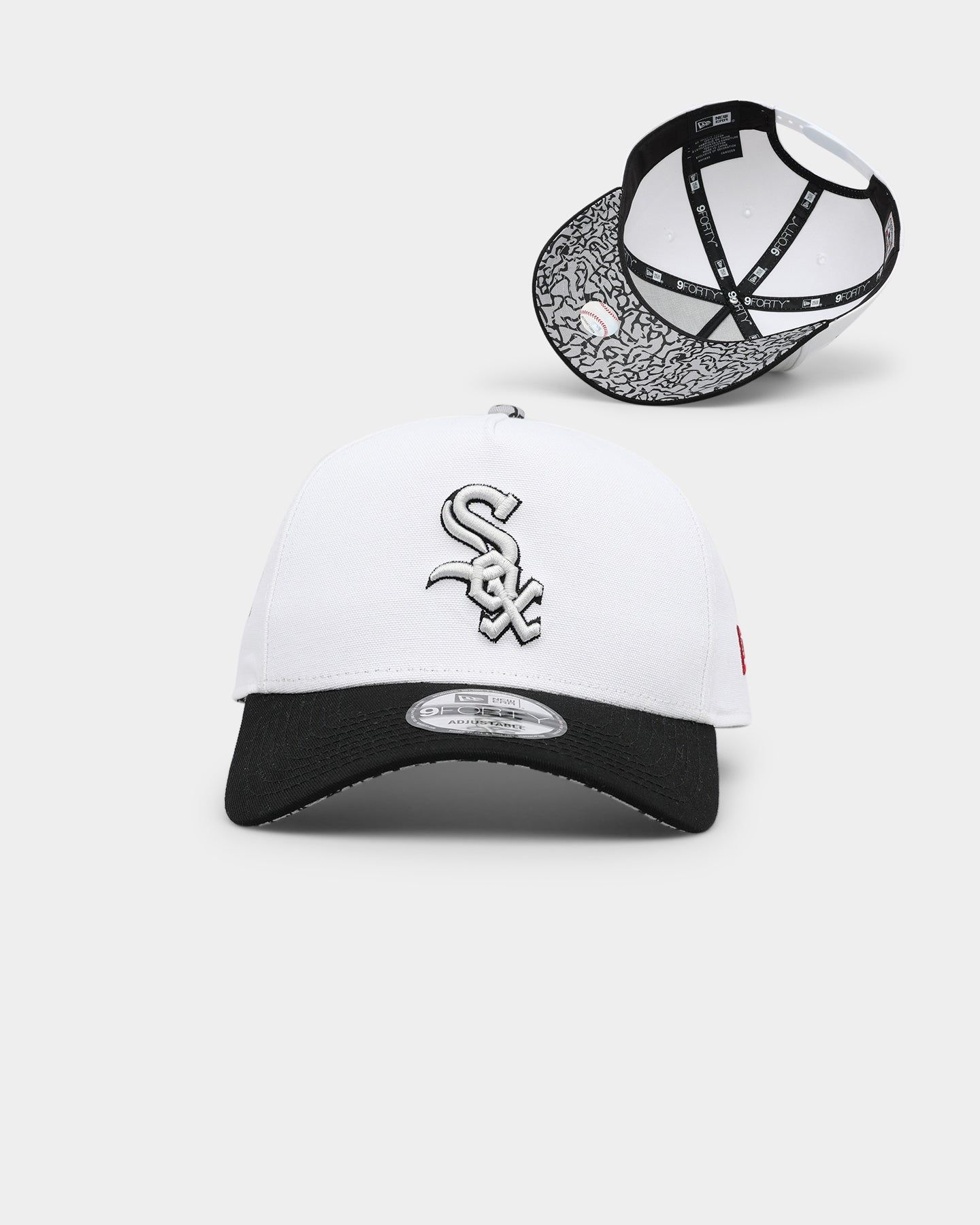 New Era Chicago White Sox 'Cement Grey' 9FORTY A-Frame Snapback White sold by Culture Kings