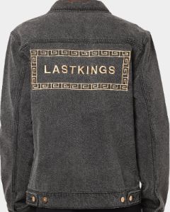 Last Kings Boxed Denim Jacket Black sold by Culture Kings