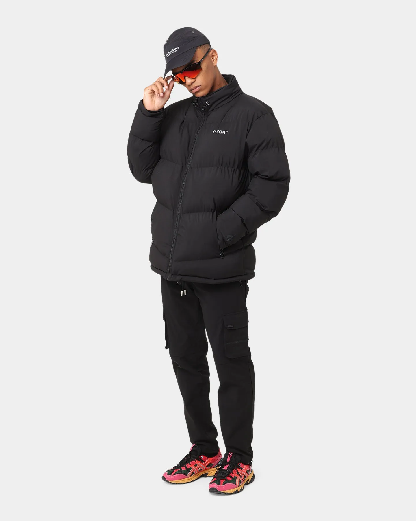 PYRA Padded Puffa Jacket Black sold by Culture Kings product image thumbnail 3
