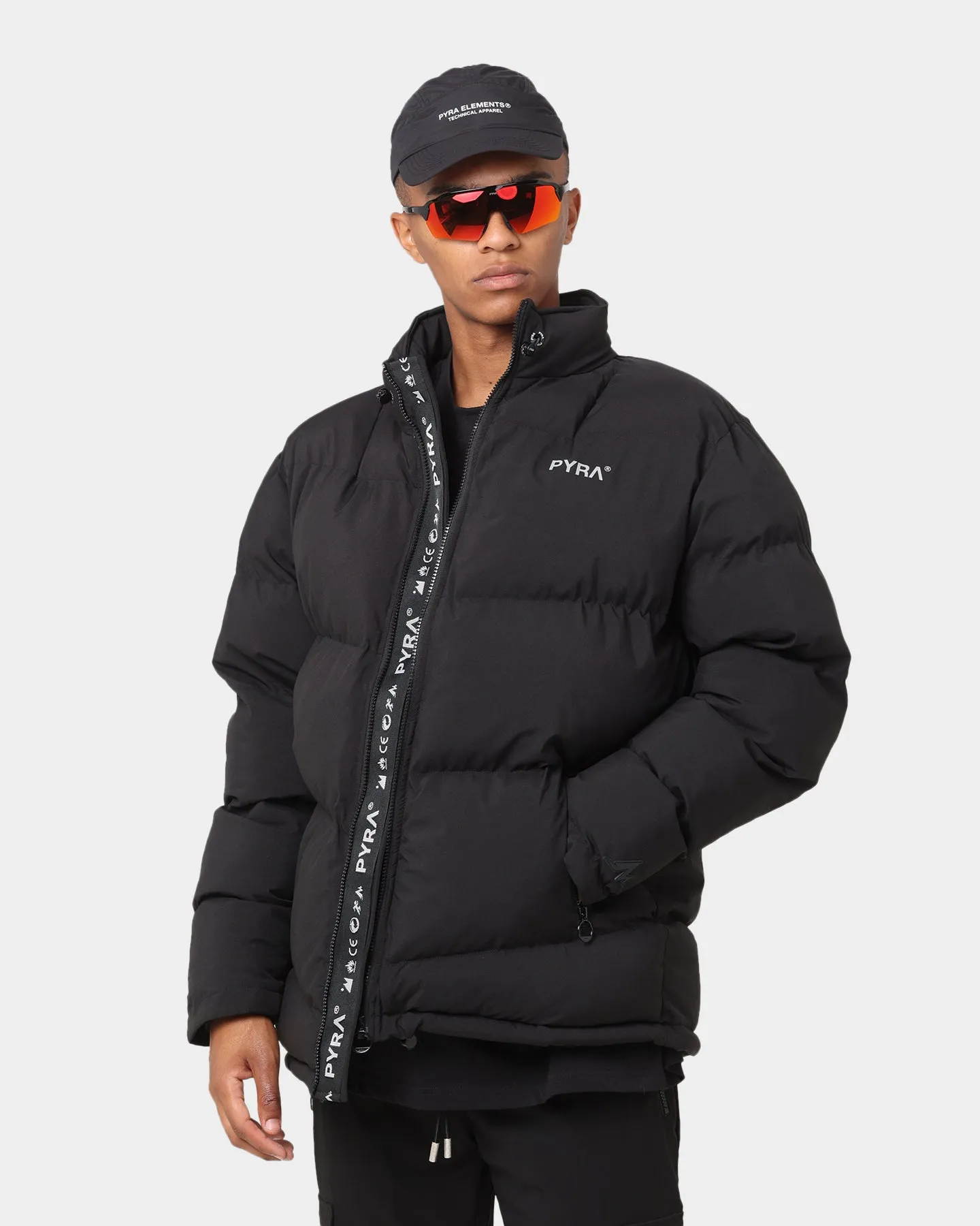 PYRA Padded Puffa Jacket Black sold by Culture Kings product image thumbnail 2